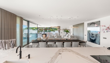 Resa Estates luxury vila Can Furnet modern Villa moderna  kitchen living.jpg